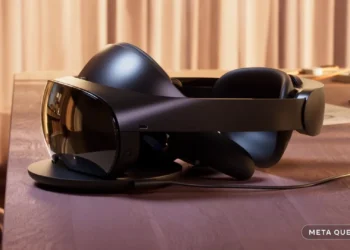 Meta Quest Pro on the table