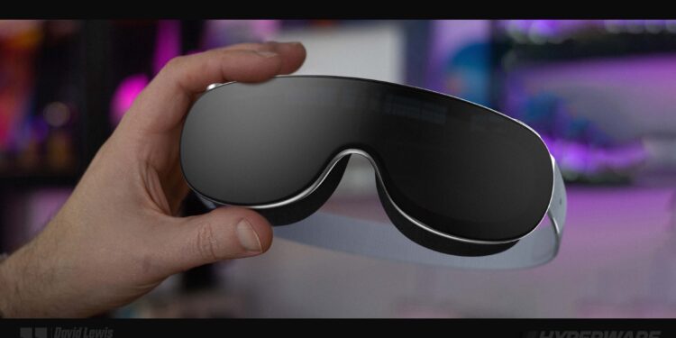 Apple's Headset VR/ AR Renders Gogle VR/AR