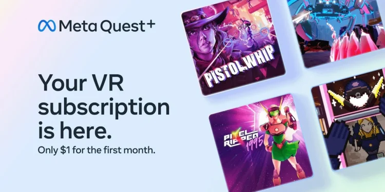 Meta Quest Plus Subscription