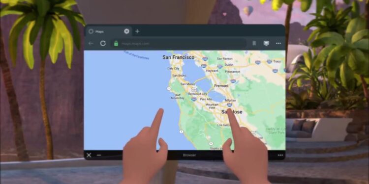 Multi-Touch Meta Quest Messenger
