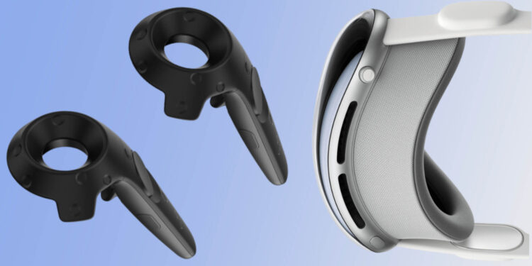 Apple Vision Pro HTC Controllers